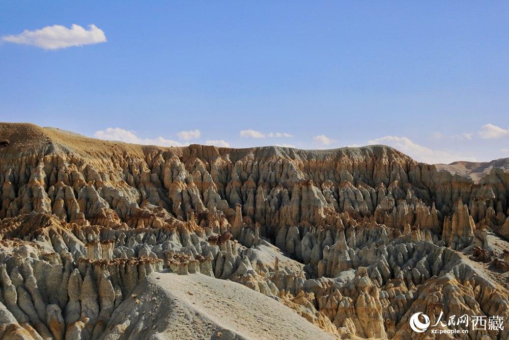 多姿多彩的土林。人民網(wǎng) 李海霞攝