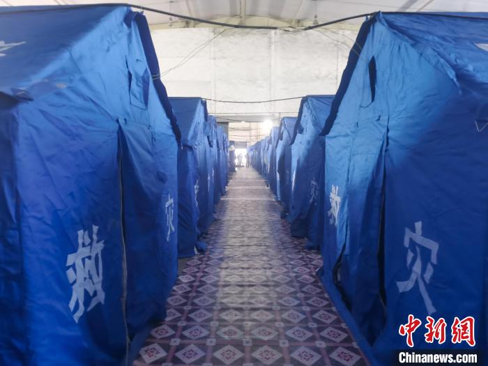 那曲火車站集中健康監(jiān)測(cè)點(diǎn)?！≈袊?guó)鐵路青藏集團(tuán)有限公司拉薩車務(wù)段 供圖