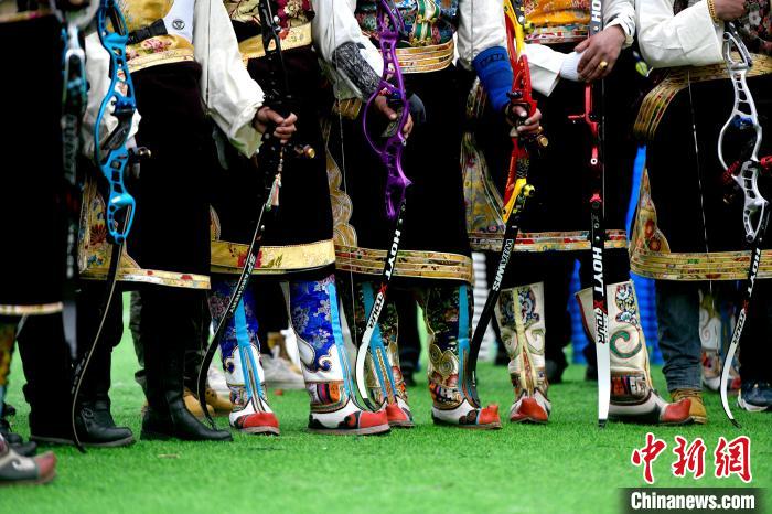 3月28日，參加響箭比賽的選手們?！±盍?攝