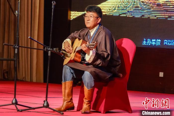 圖為選手進(jìn)行才藝展示。　西藏自治區(qū)旅發(fā)廳供圖