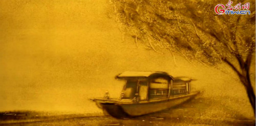 【沙畫】風好正揚帆，起航新時代