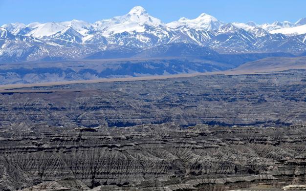 4月5日，西藏阿里札達土林?！±盍?攝