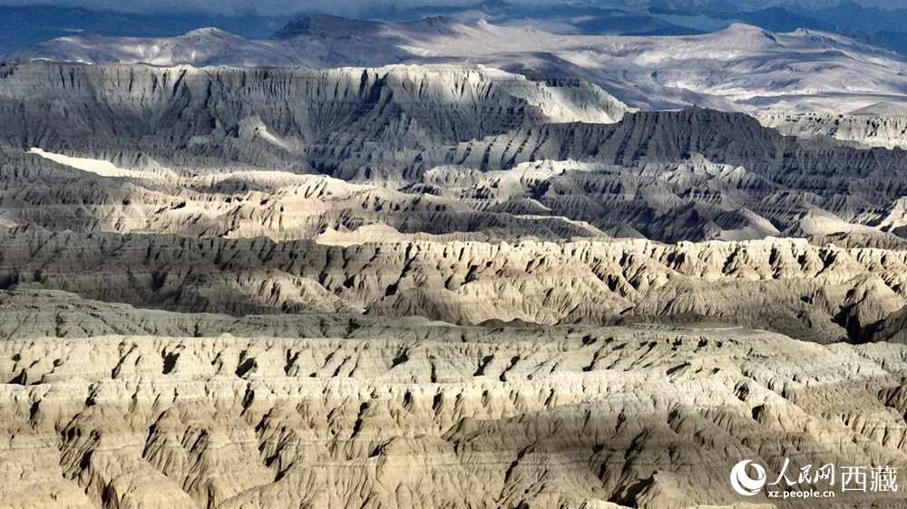 西藏阿里地區(qū)札達土林國家地質(zhì)公園。人民網(wǎng)記者 次仁羅布攝