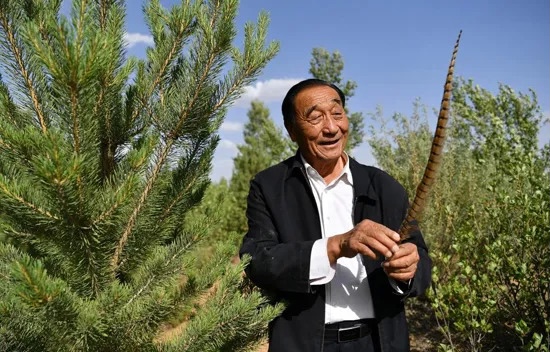 【“七一勛章”獲得者說】石光銀:能有一口氣 還要繼續(xù)為治沙造林創(chuàng)出一條新路