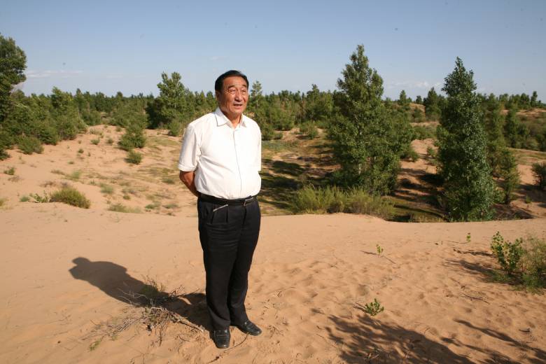 【“七一勛章”獲得者說】石光銀:能有一口氣 還要繼續(xù)為治沙造林創(chuàng)出一條新路